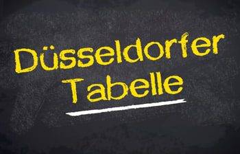 Scheidung Düsseldorfer Tabelle